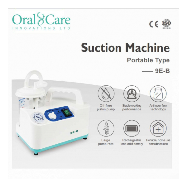 oral care innovations suction machine 9e b